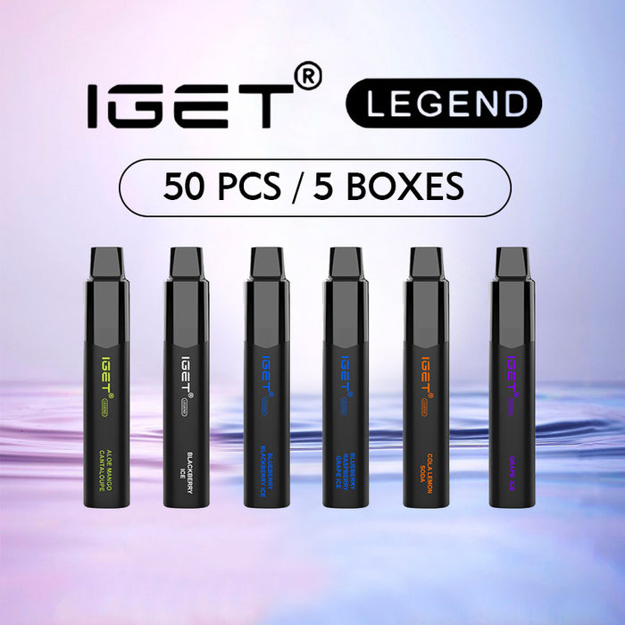 IGET Legend Vape Wholesale / Bulk 1vapewholesale