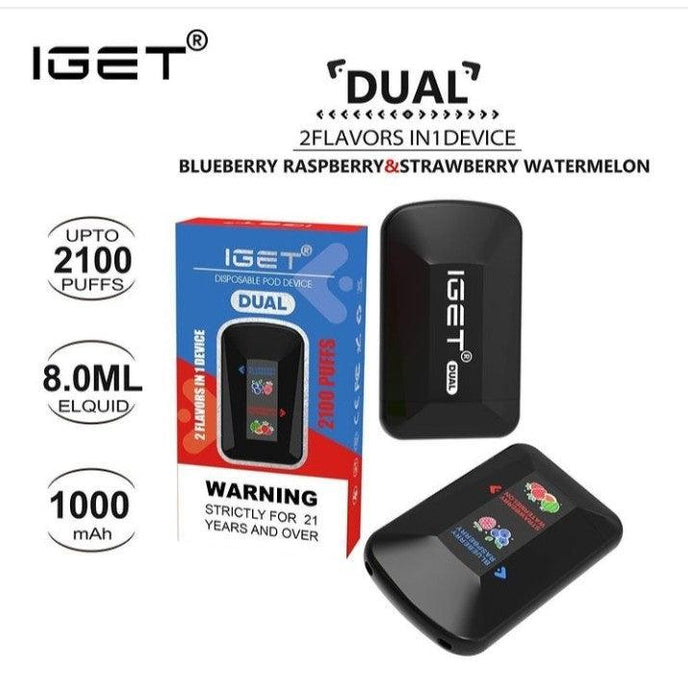 IGET Dual Vape Disposable Wholesale 1vapewholesale