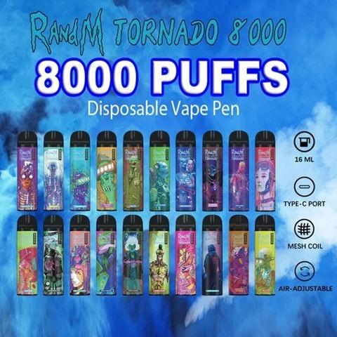 RandM Tornado 8000 Wholesale 1vapewholesale