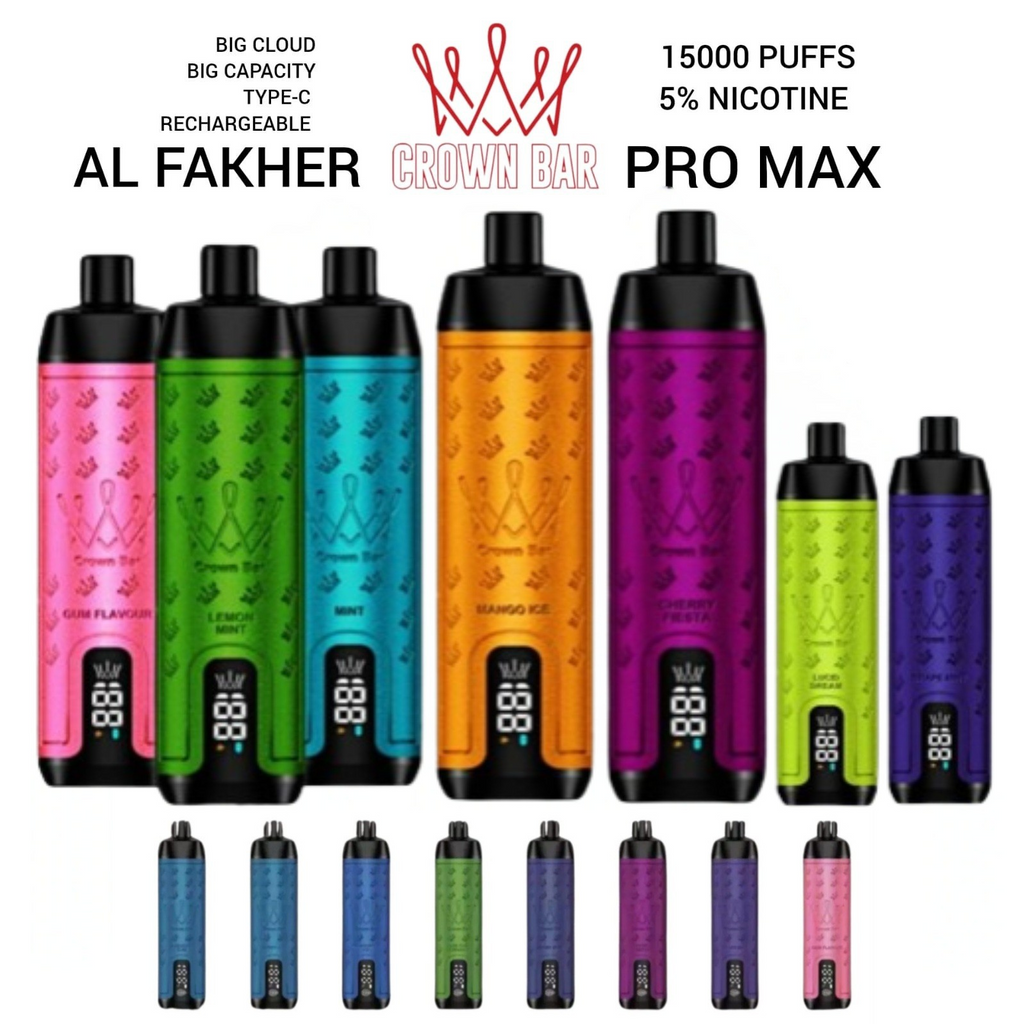 Al Fakher Crown Bar Pro Max Vape Wholesale — 1 vape wholesale