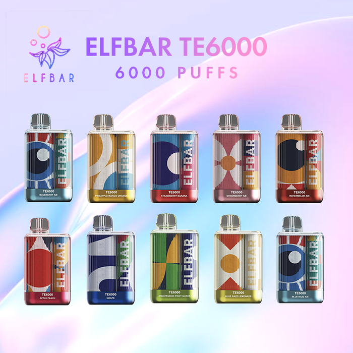 Elf Bar TE6000 6000 Puffs Vape Wholesale 1 vape wholesale