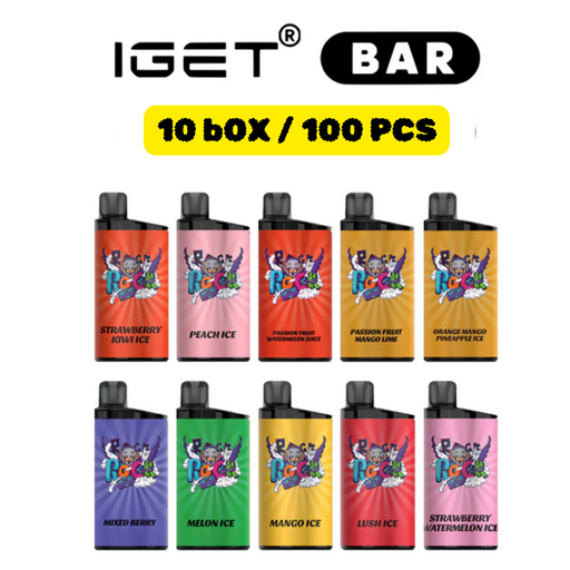 IGET Bar 100 Pcs / 10 Box Wholesale (Copy) 1 vape wholesale