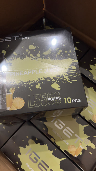 IGET HOT Vape Disposable Wholesale - 5500 Puffs 1 vape wholesale