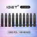 IGET Legend 1000 Pcs / 100 Boxes Wholesale 1 vape wholesale