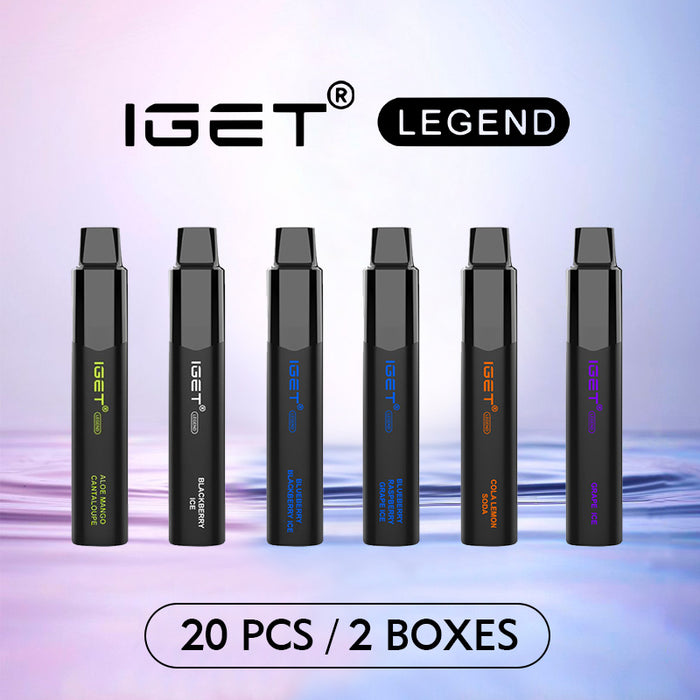 IGET Legend 20 Pcs / 2 Boxes Wholesale 1 vape wholesale