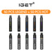 IGET Legend 50 Pcs + HOT 50 Pcs 1 vape wholesale