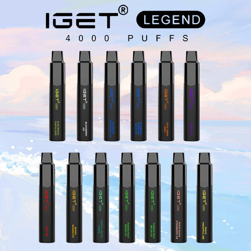 IGET Legend Vape Wholesale / Bulk 1vapewholesale