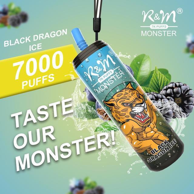 R&M Monster 7000 Puffs Vape Wholesale 1 vape wholesale