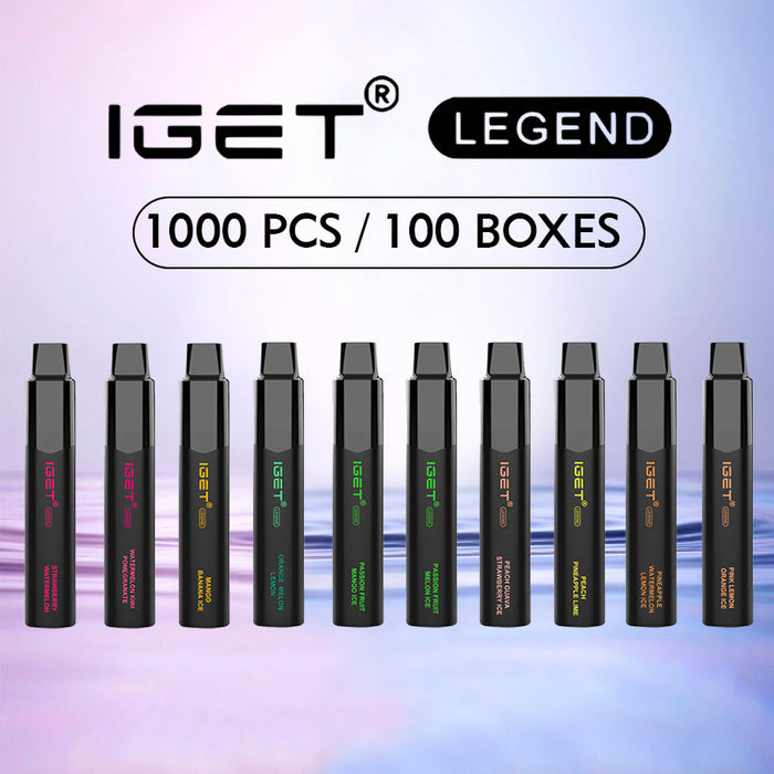 IGET Legend Vape Wholesale / Bulk 1vapewholesale