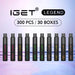 IGET Legend Vape Wholesale / Bulk 1vapewholesale